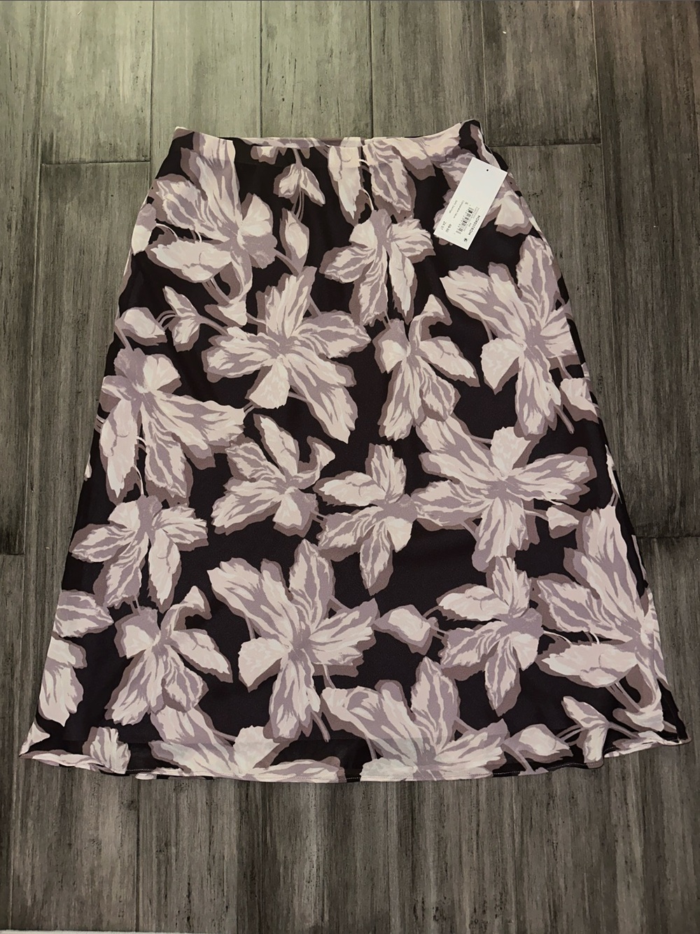 Floral A-Line Midi Skirt in Lavender and Purple - Nordstrom Rack